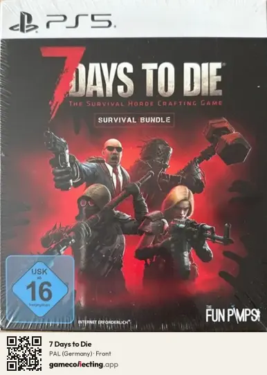 7 Days to Die PlayStation 5, Germany box front