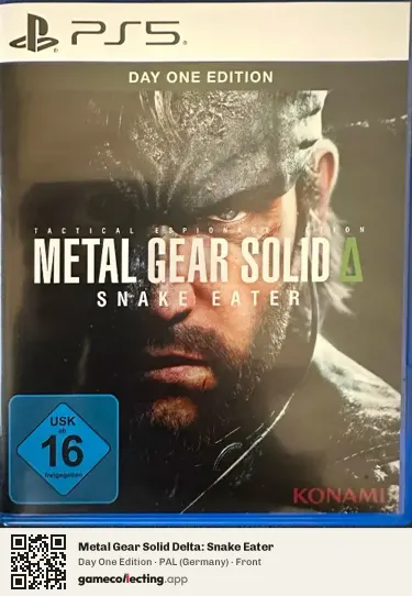 Metal Gear Solid Delta: Snake Eater PlayStation 5, Germany box front