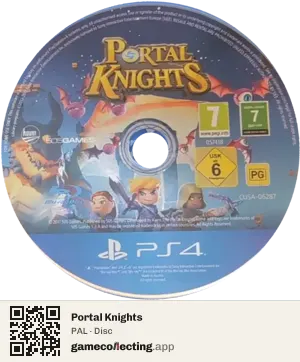 Portal Knights PlayStation 4, PAL disc