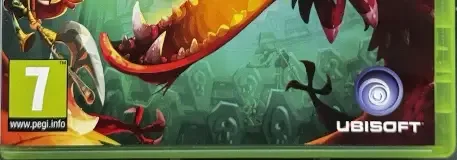 Rayman Legends, the PEGI square on its front