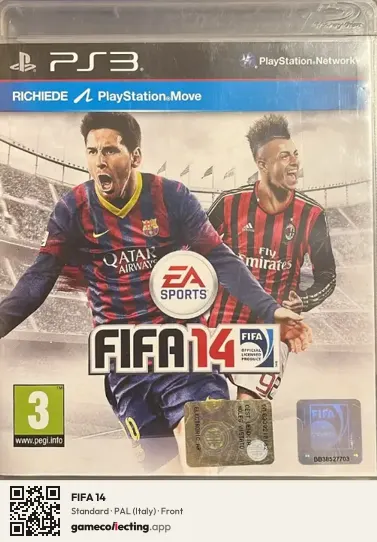 FIFA 14 PlayStation 3, Italy box front