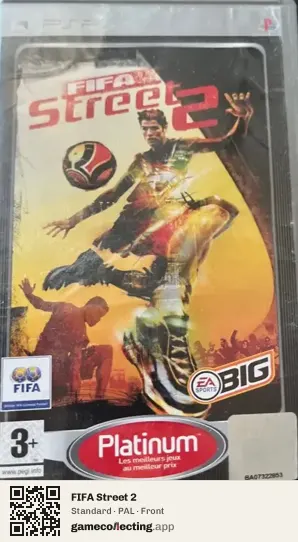 FIFA Street 2 PlayStation Portable, PAL box front