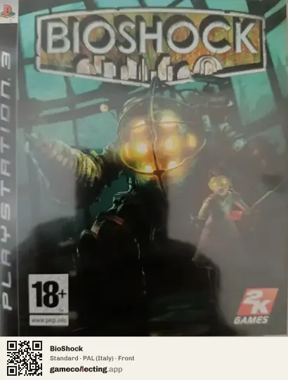 BioShock PlayStation 3, Italy box front