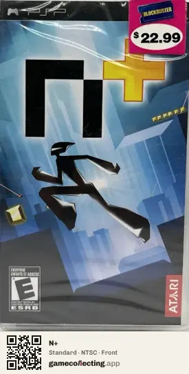 N+ PlayStation Portable, NTSC box front