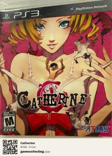 Catherine PlayStation 3, NTSC box front
