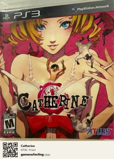 Catherine PlayStation 3, NTSC box front