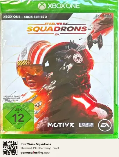 Star Wars: Squadrons Xbox One, Germany box front