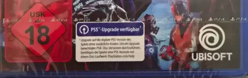Watch Dogs: Legion, the USK square on its front