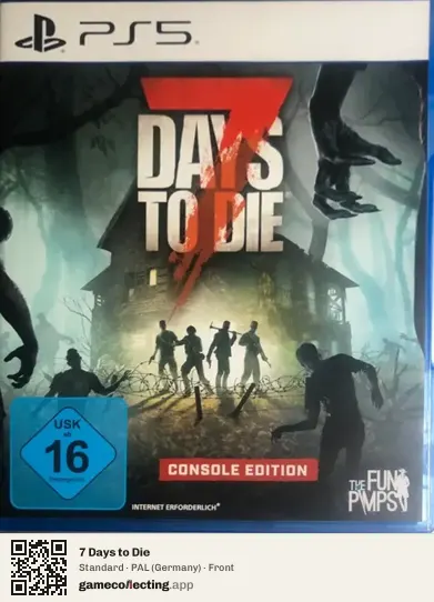 7 Days to Die PlayStation 5, Germany box front