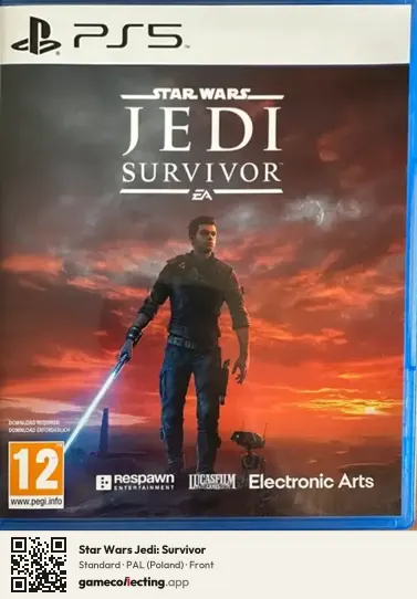 Star Wars Jedi: Survivor PlayStation 5, Poland box front
