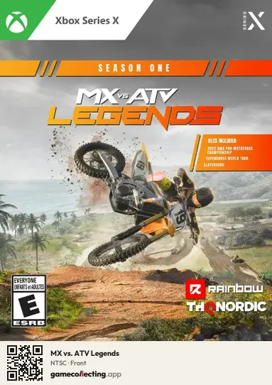 MX vs. ATV Legends Xbox Series X, NTSC box front