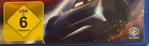 Cars 3: Driven to Win, the USK square on its front