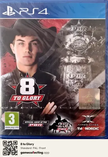 8 to Glory PlayStation 4, PAL box front