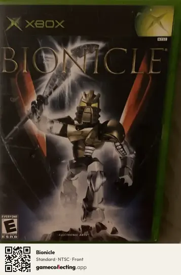 Bionicle Xbox, NTSC box front
