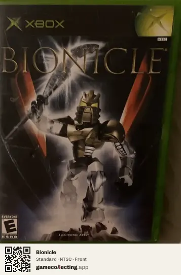 Bionicle Xbox, NTSC box front
