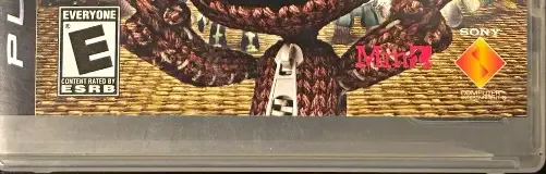 LittleBigPlanet, the ESRB box on its front
