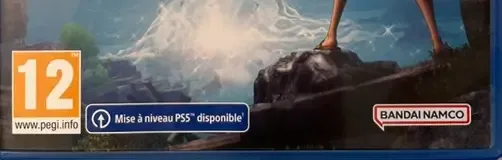 One Piece Odyssey, the PEGI square on its front