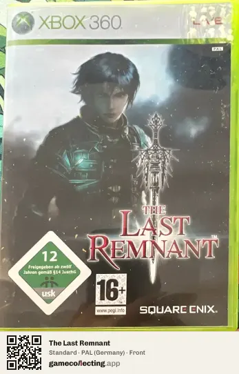 The Last Remnant Xbox 360, Germany box front