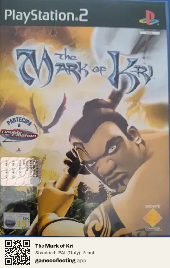 The Mark of Kri PlayStation 2, Italy box front