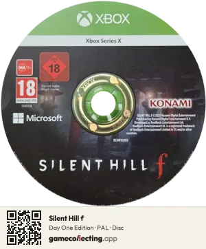 Silent Hill f Xbox Series X, PAL disc