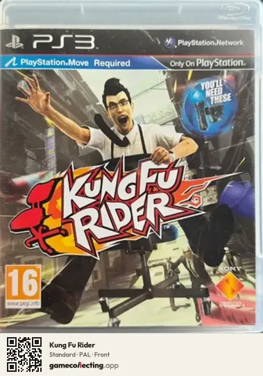 Kung Fu Rider PlayStation 3, PAL box front