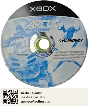 Arctic Thunder Xbox, PAL disc
