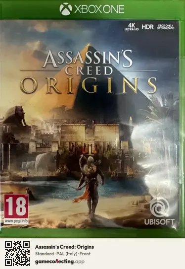 Assassin's Creed: Origins Xbox One, Italy box front