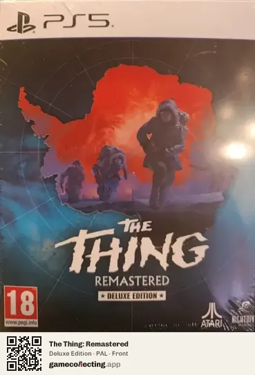 The Thing: Remastered PlayStation 5, PAL box front