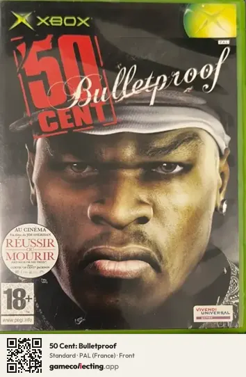 50 Cent: Bulletproof Xbox, France box front