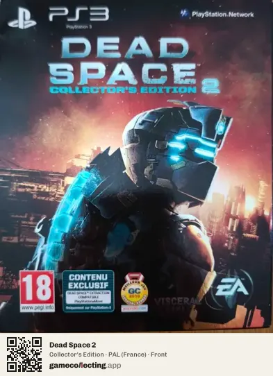 Dead Space 2 PlayStation 3, France box front