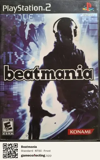 Beatmania PlayStation 2, NTSC box front