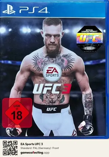 EA Sports UFC 3 PlayStation 4, Germany box front