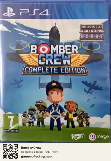Bomber Crew PlayStation 4, PAL box front