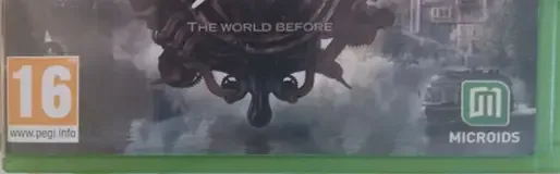 Syberia: The World Before, the PEGI square on its front