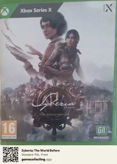 Syberia: The World Before Xbox Series X, PAL box front