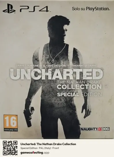 Uncharted: The Nathan Drake Collection PlayStation 4, Italy box front