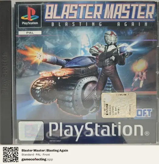 Blaster Master: Blasting Again PlayStation, PAL box front
