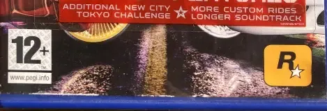 Midnight Club 3: DUB Edition Remix, the USK square on its front