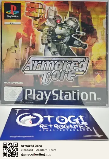 Armored Core PlayStation, Italy box front