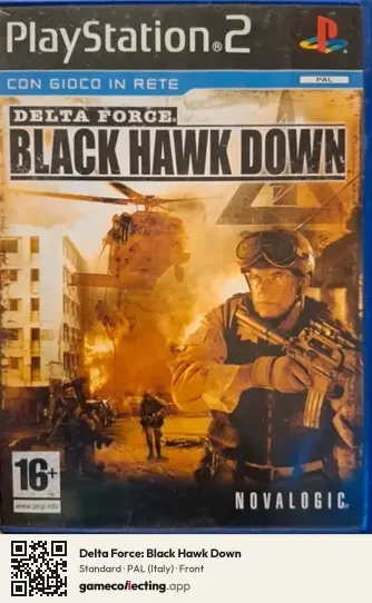 Delta Force: Black Hawk Down PlayStation 2, Italy box front