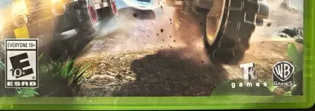 LEGO Jurassic World, the ESRB box on its front