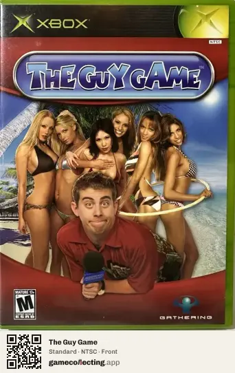 The Guy Game Xbox, NTSC box front