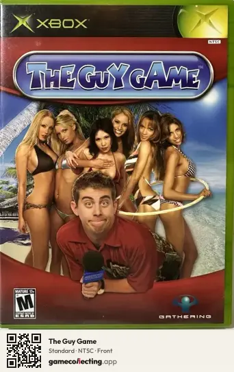The Guy Game Xbox, NTSC box front