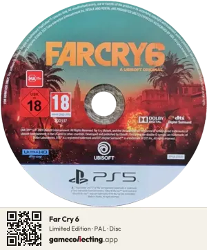 Far Cry 6 PlayStation 5, PAL disc