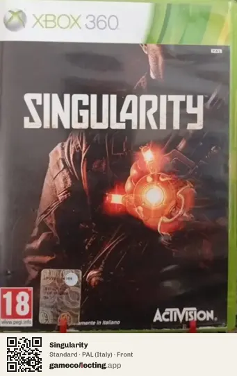 Singularity Xbox 360, Italy box front