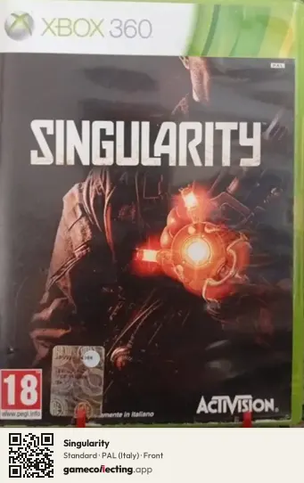 Singularity Xbox 360, Italy box front