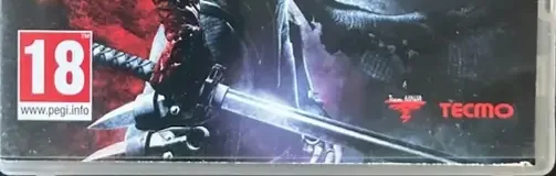 Ninja Gaiden 3, the PEGI square on its front