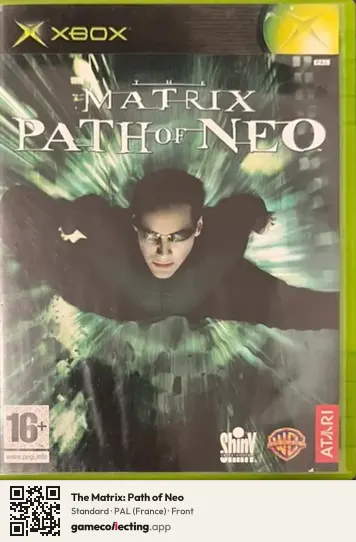 The Matrix: Path of Neo Xbox, France box front