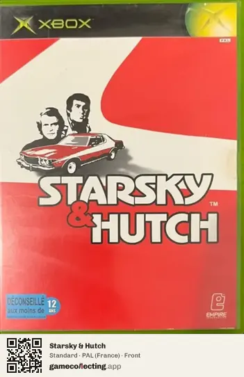 Starsky & Hutch Xbox, France box front