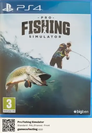 Pro Fishing Simulator PlayStation 4, France box front